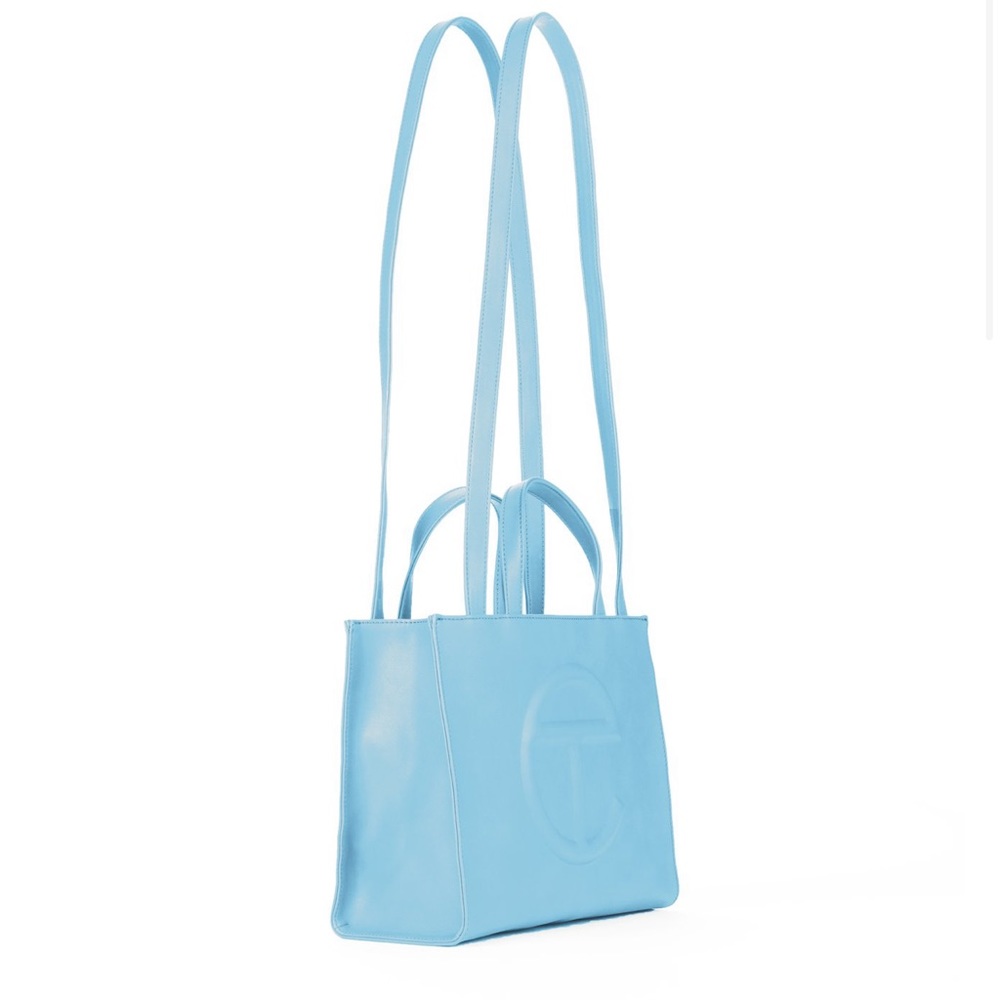 ❣️SOLD❣️ Telfar Pool Blue Shopping Bag (Medium)